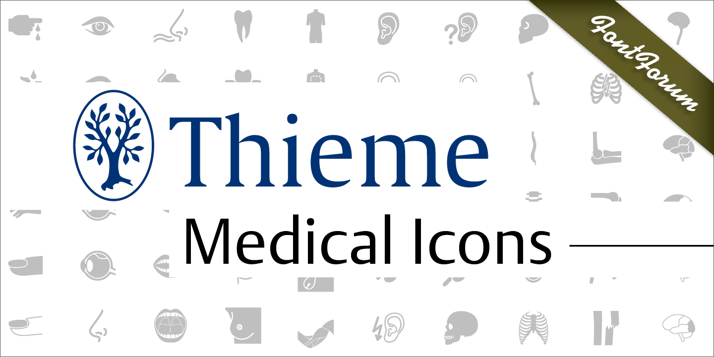 폰트 Medical Icons
